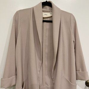 Aritzia Wilfred Chevalier jacket in light tan beige size 4